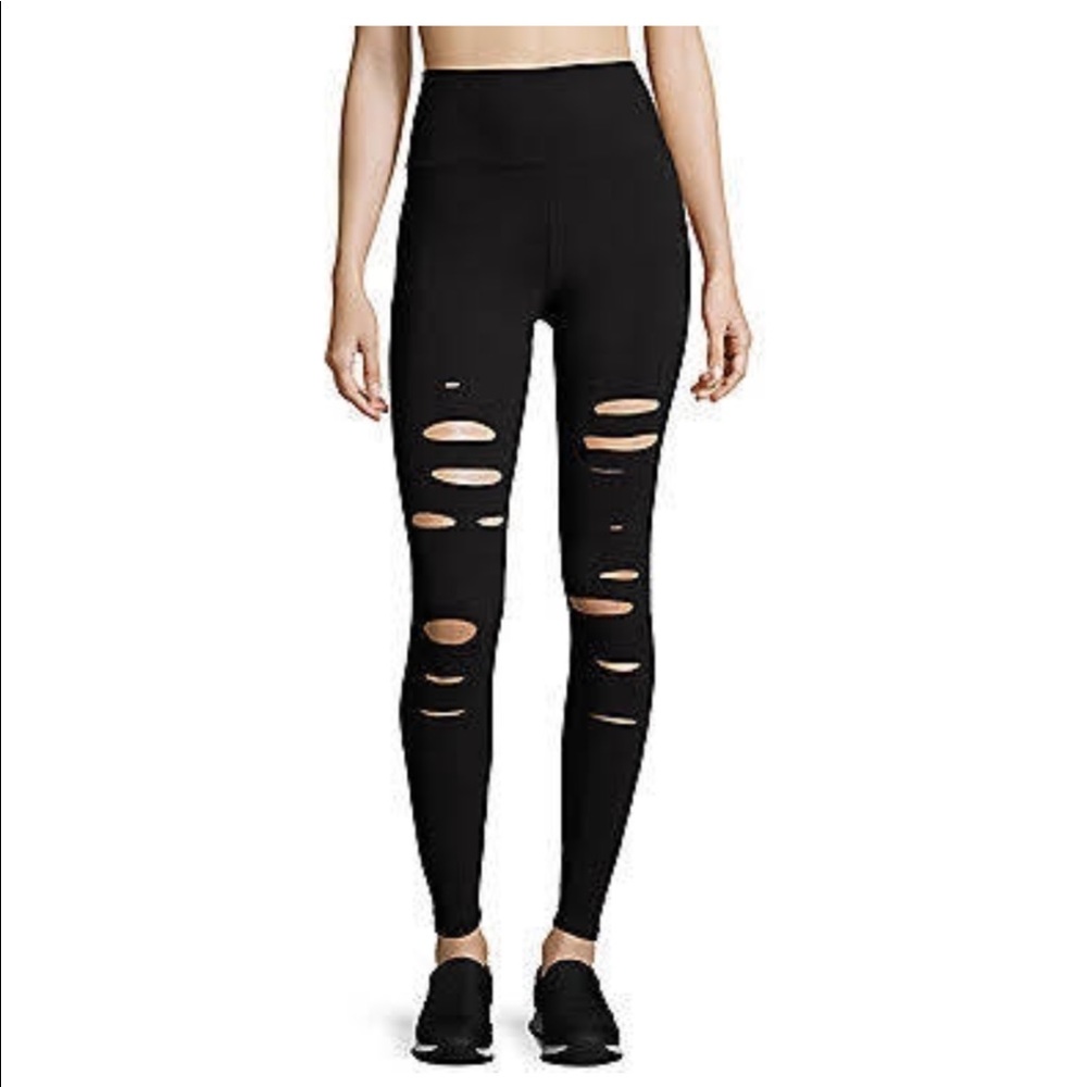 ALO HIGH WAISTED RIPPED WARRIOR LEGGING